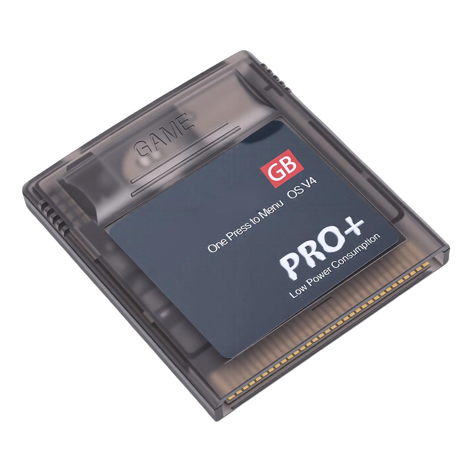 Sxhlseller Cartouche Flash Gameboy, Cartouche Multi-jeux 1000 en 1 avec Carte Mémoire 4G, économie D'énergie Automatique, Compatible avec les Consoles GB GBC, Prend en Charge MBC1 MBC2 MBC3 (Gris
