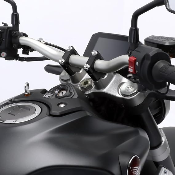 DRC ZE53-02301 Handlebar Risers Black