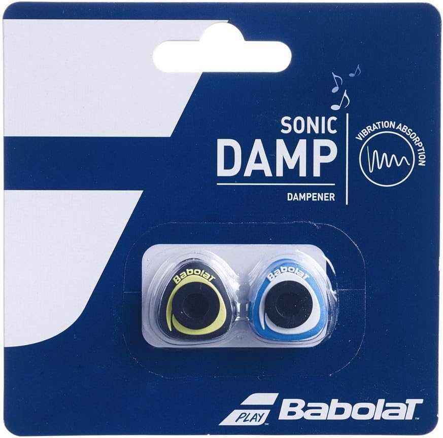 Babolat Unisex's Sonic Damp X2 Vibration Dampener, Blue/Orange, One Size