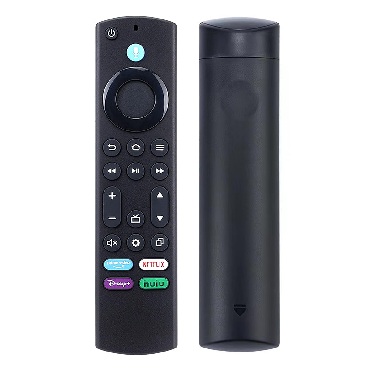 Replacement Voice Remote for Insignia, Toshiba or Pioneer Smart TVs, Requires Compatible Fire Smart TV Remote Control Fit AMZ Smart TVs Stick Lite, Smart TVs Stick 4K, Smart TVs (AMZ Fire TV)