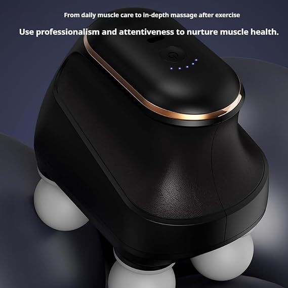 Electric Muscle Massager 4-Head Full-Body Relaxation Device