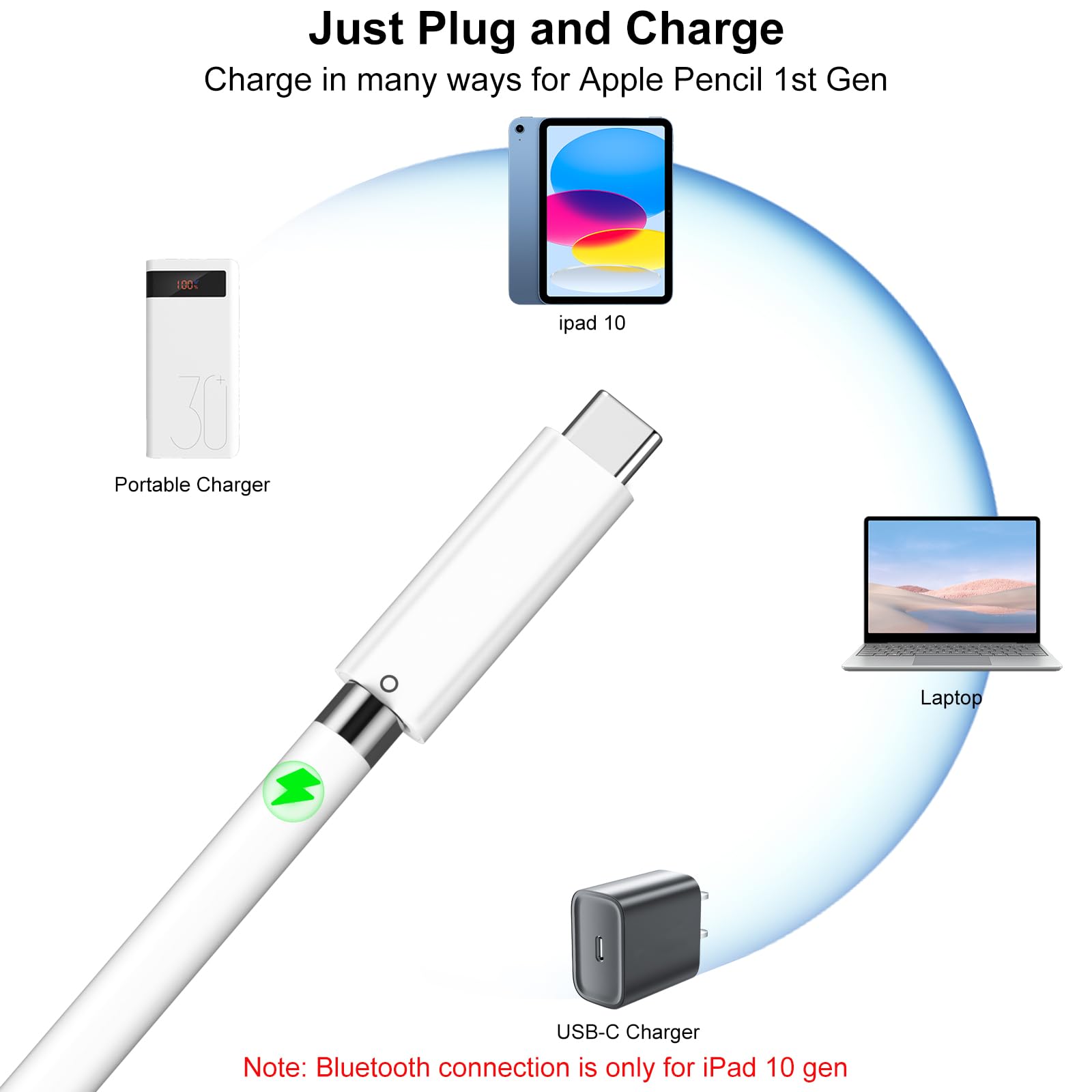 iPad A16，Apple pencil USB-C純正 Amazon.com: Apple Pencil (USB-C): Device Compatibility Check