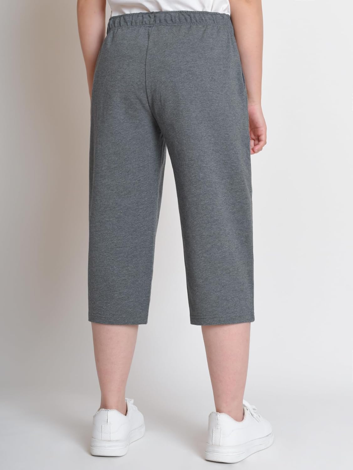 Weintee Women's Petite Cotton Capris Petite Length - Image 2