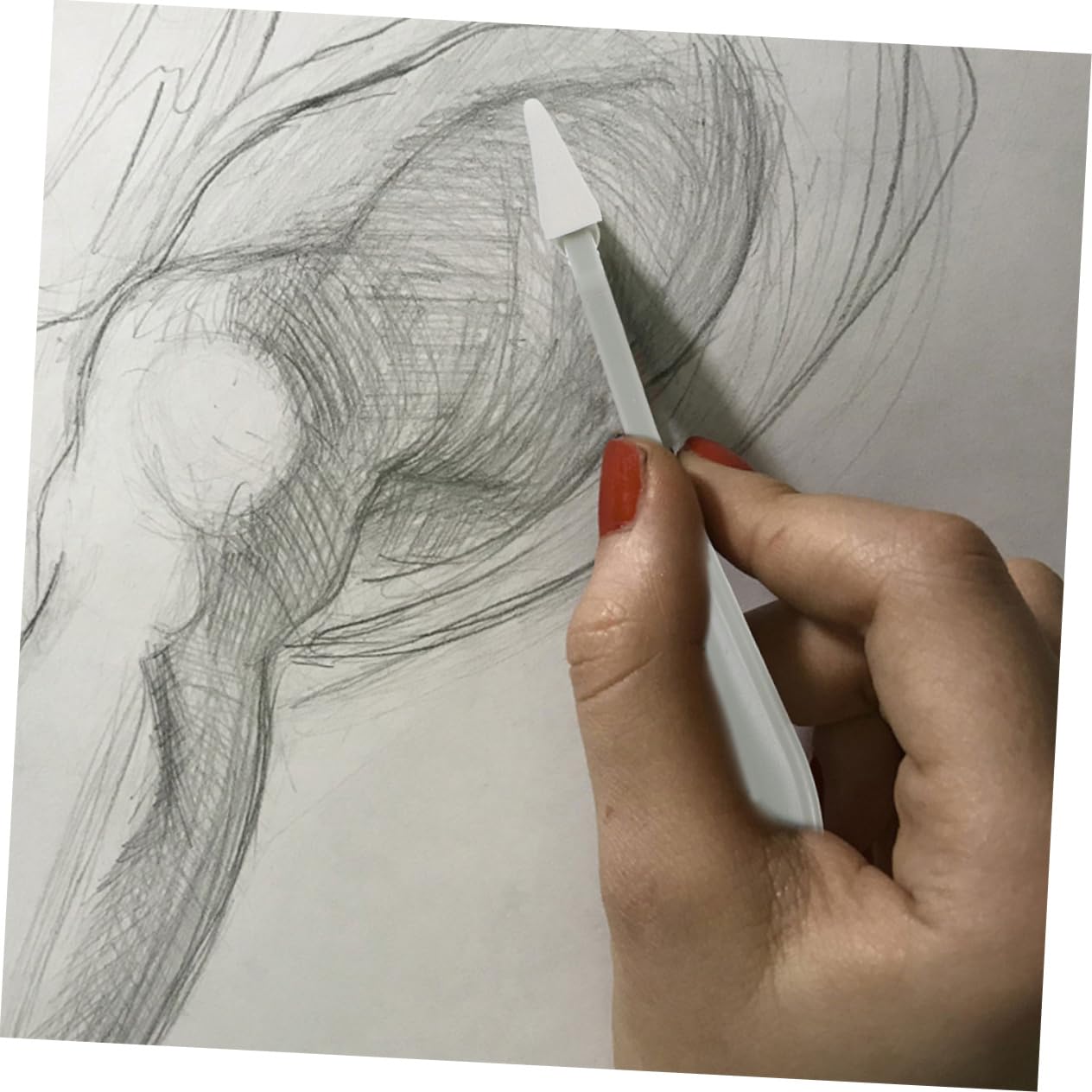 SHINEOFI 10ensembles Outils De Dessin De Précision Kit De Gommes à Effacer Éponge pour Artistes pour Esquisses Et Corrections Léger Et Portable Parfait pour Débutants Et Professionnels