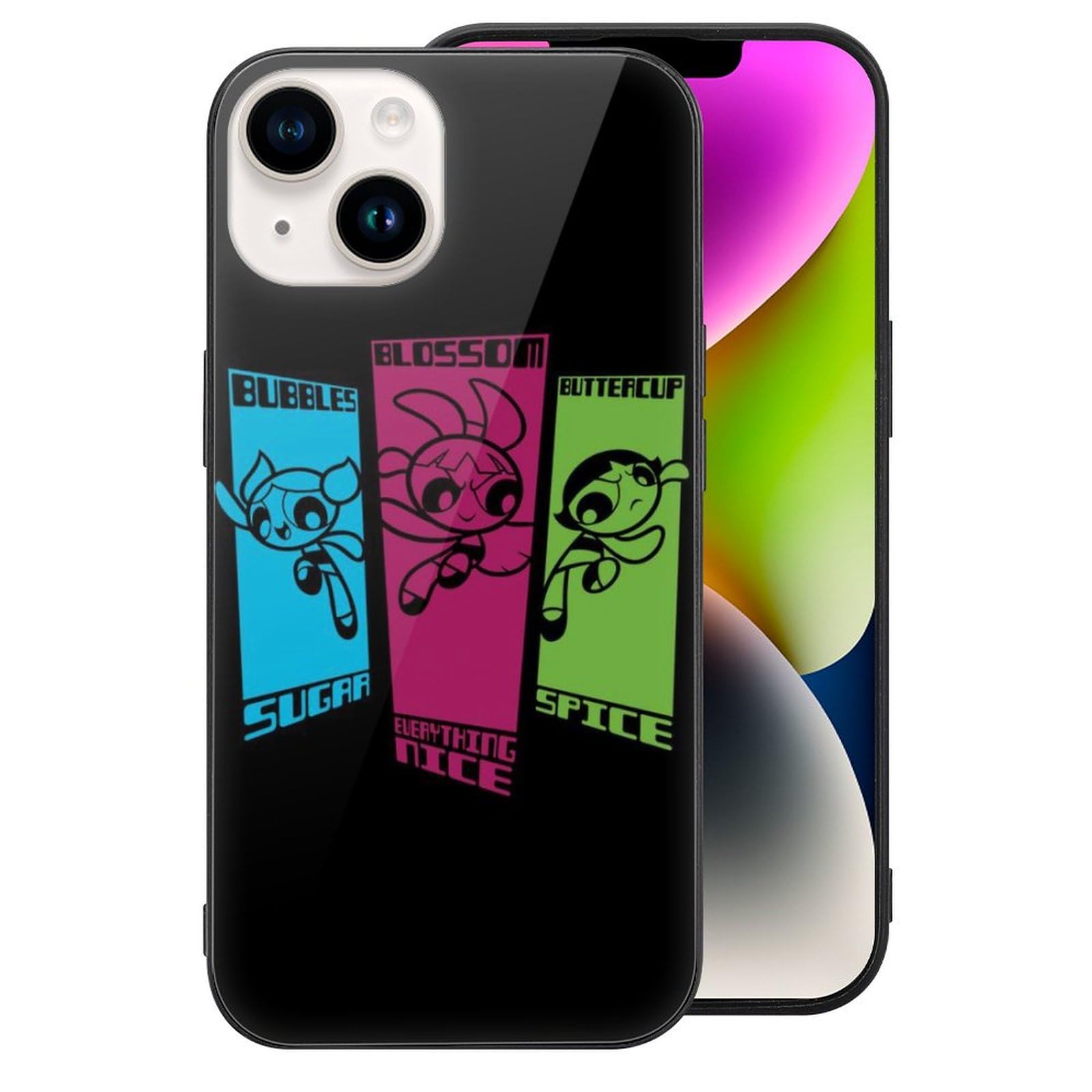 Amazon.co.jp: パワーパフガールズ スマホケース iPhone 15 Pro ケース