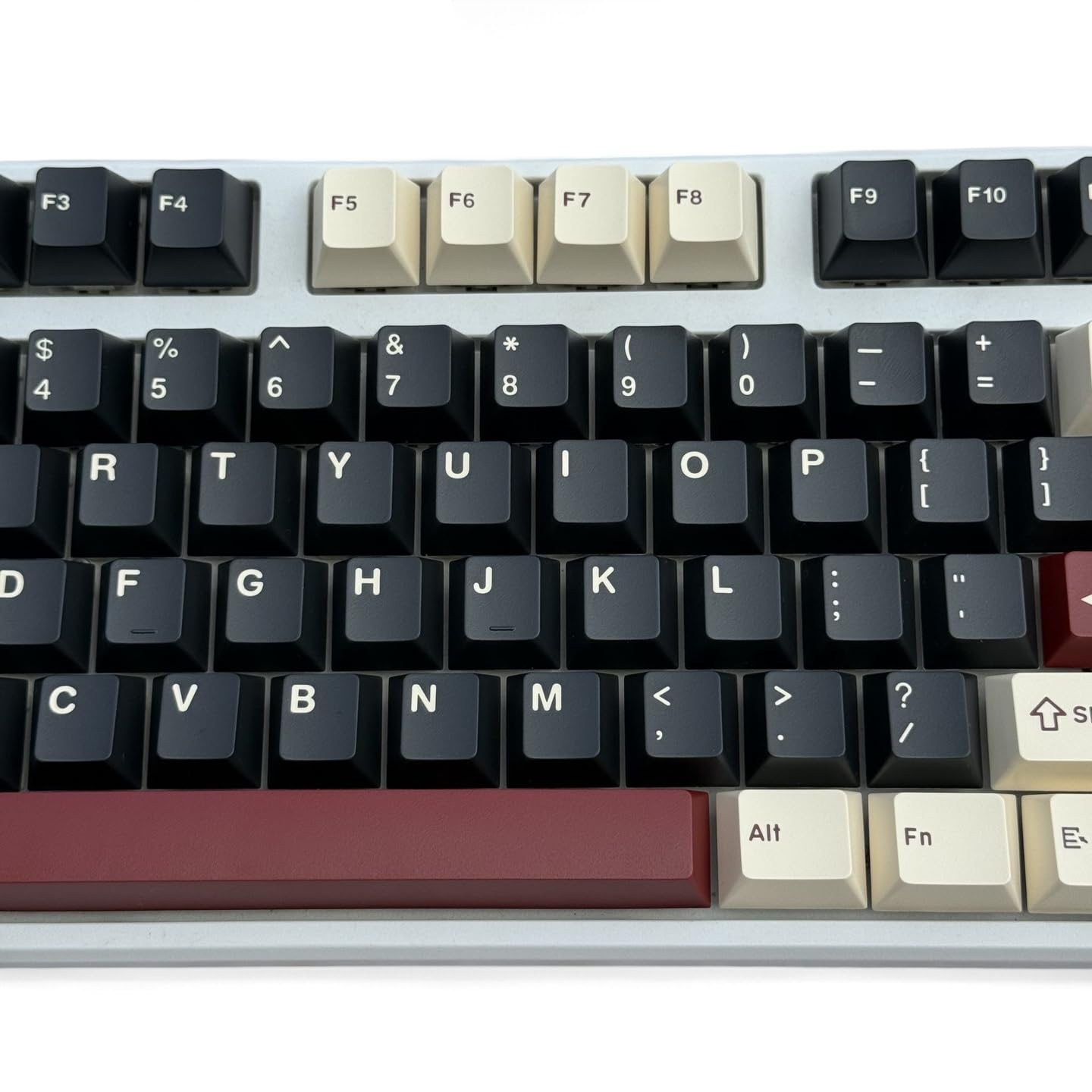 Lot de 163 Touches Cherry Profil,pour 64/68/75/84/98/104/108 Cherry MX Switche ANSI Clavier Mécanique