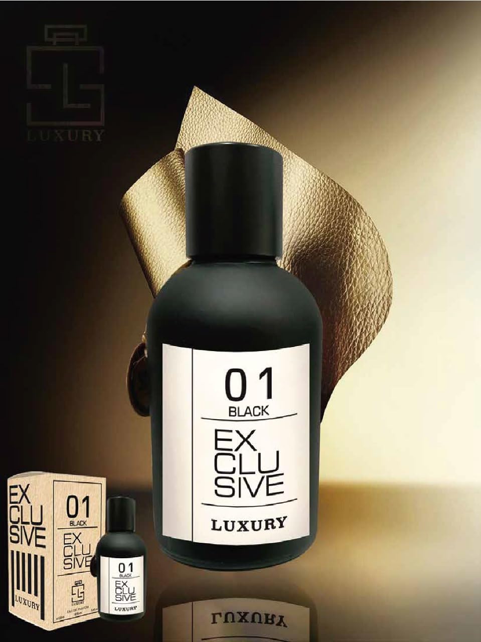 Maison d'Orient Luxury Collection Exclusive 01 Black Eau de Parfum 100 mL - Rich Fruity, Woody and Leather Blend, Timeless Long Lasting Mens Cologne, Evening Luxury Scent - Image 3