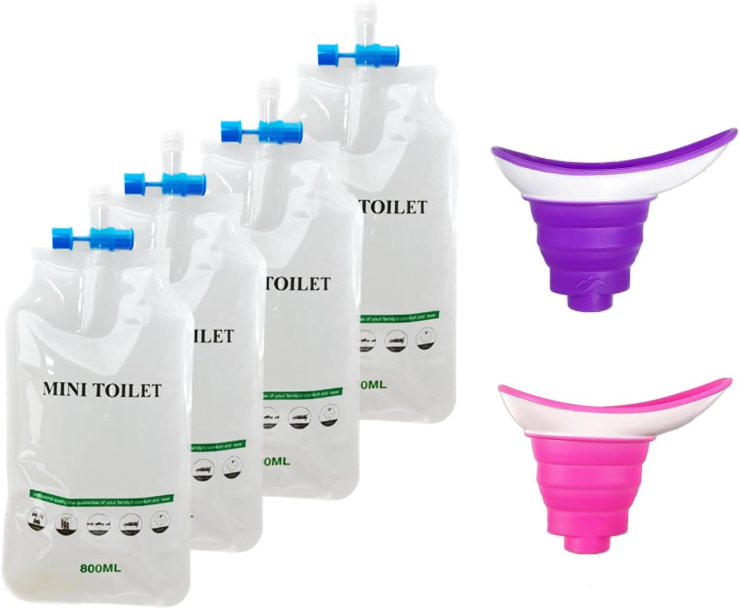 Amazon.com: Women Portable Urination Device, Emergency Toilet, Pee ...