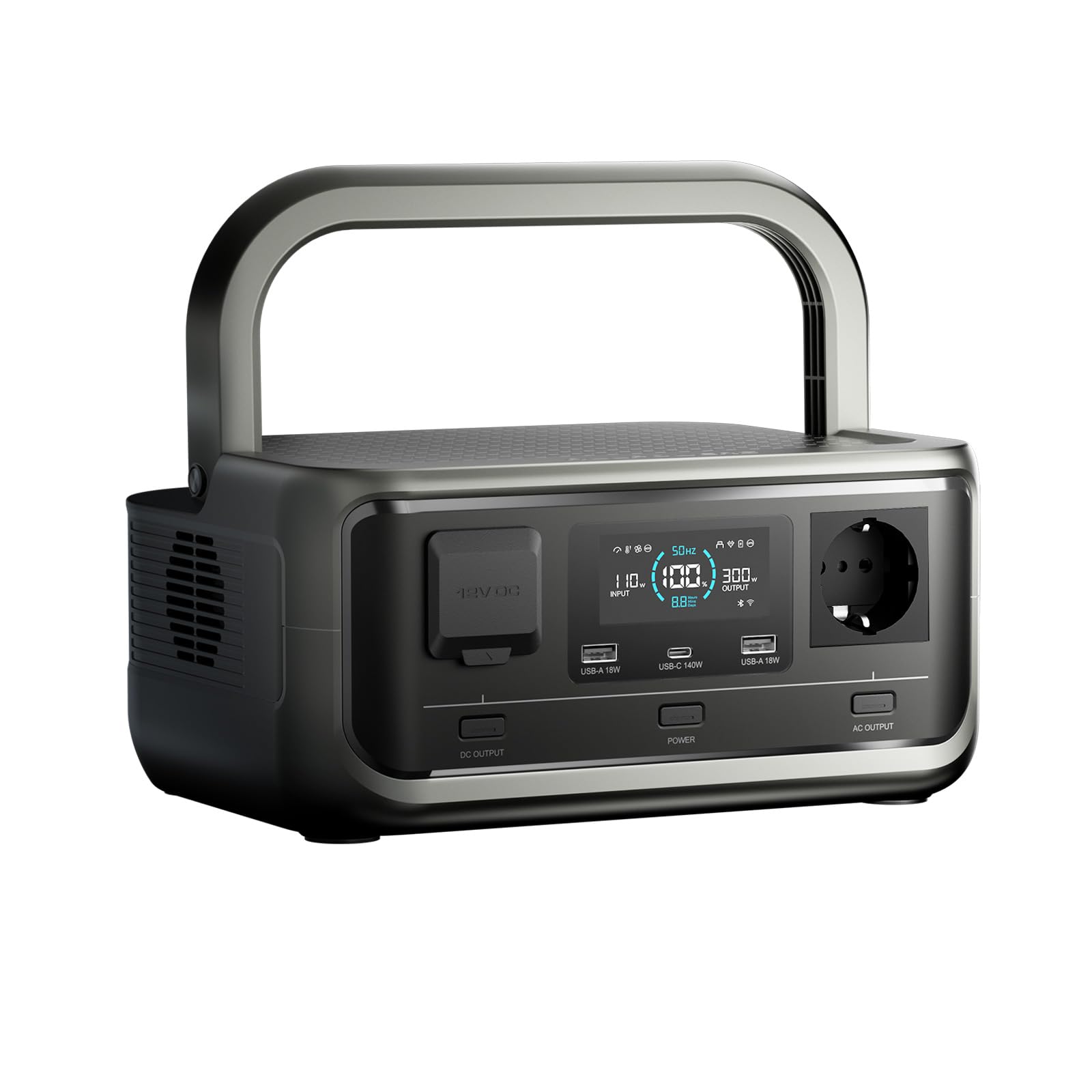 ALLPOWERS P300 Station électrique Portable: 256Wh LFP avec Fonction UPS, Chargement Rapide, 1 x 300W(crête 600W) Groupe electrogene Silencieux. générateur Solaire pour Camping, Jardin, fête