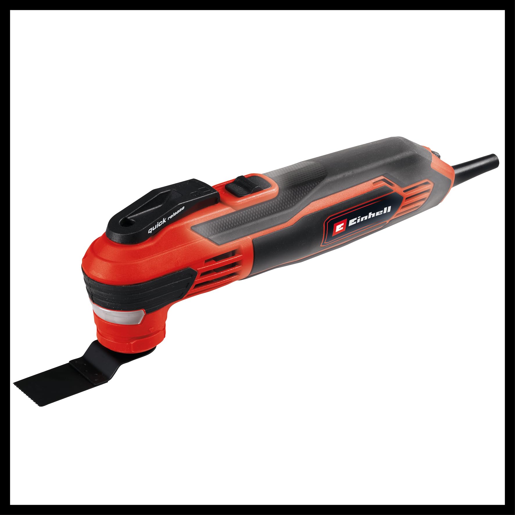 Einhell Utensile multifunzione TE-MG 350 EQ (350 W, da 22.000 a 40.000 min^-1 numero di vibrazioni, luce LED, chiusura a sgancio rapido, custodia e accessori)