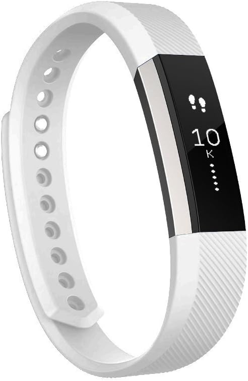Fitbit Alta Accessory Band, eLander™ Silicon Bracelet Strap Replacement Band for Fitbit Alta/Fitbit Alta band/Fitbit Alta Bands[White]