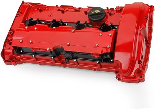 Miniatura 7 de Cubierta de válvula de aluminio N14 compatible con MINI Cooper SJCW 1.6L Turbo R55 R56 R57 R58 R59 N14 Engine OE # 11127646555 11127585907