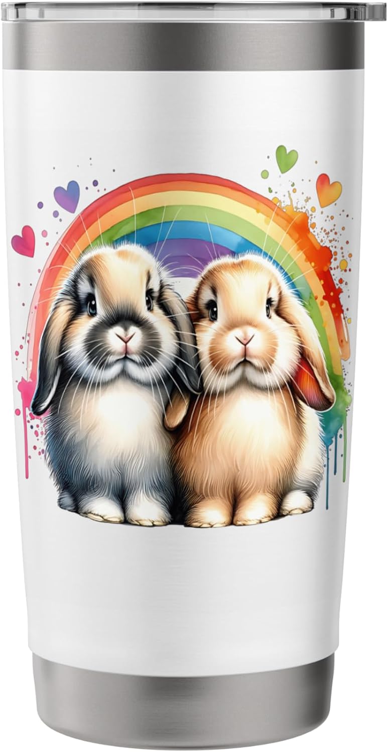 Holland Lop Stainless Steel Insulated Tumbler - Image 3
