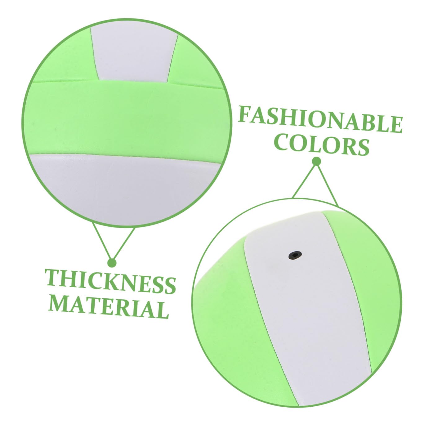 INOOMP Voleibol de Interior Voleibol de Entrenamiento Inflable para niños Balón de Entrenamiento de vóleibol para Deportes de Interior