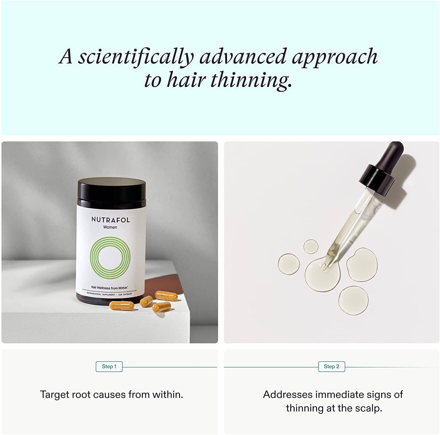 Nutrafol Women Clinically Proven Hair Supplement and Growth Activator