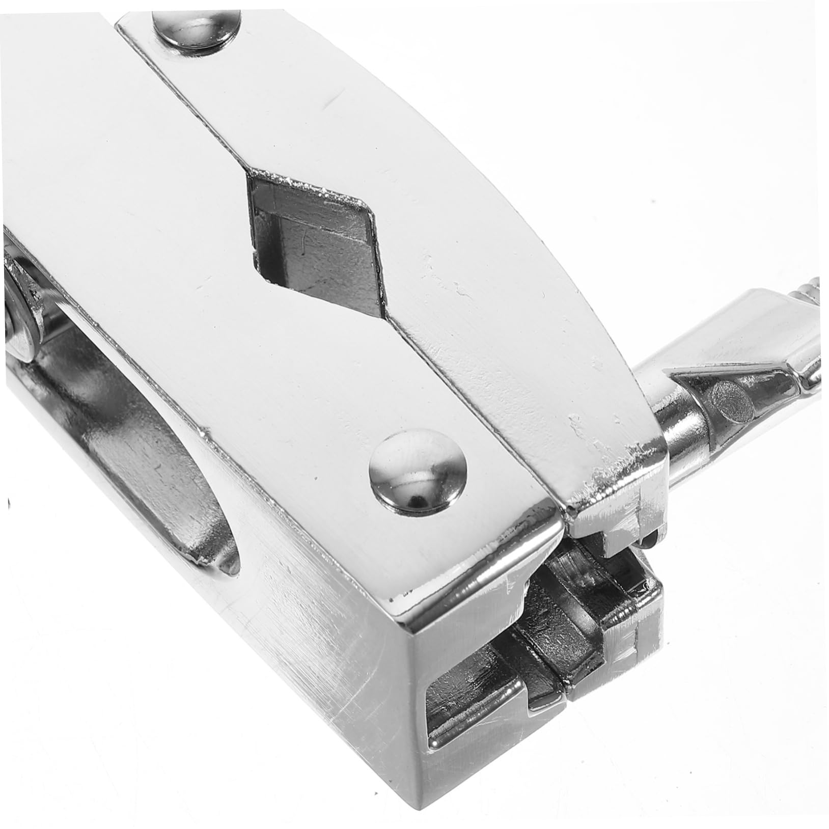 ifundom Drum Mounted Cowbell Holder Cow Bell for Drum Sets Multi-Functional Drum Hardware Part