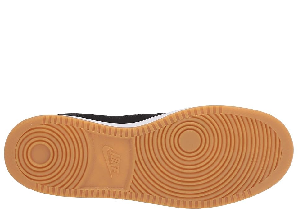 

Nike Ebernon Mid Premium (Black/Club Gold/White/Gum Light Brown) Men's Shoes