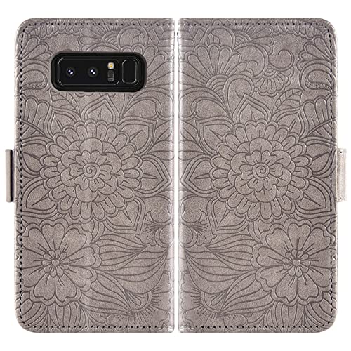 Funda Samsung Note 8 magnética con soporte de tarjetas y cristal 6