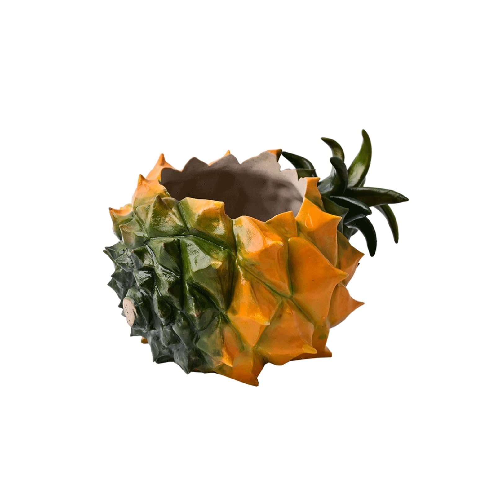 Dekoracyjna, urocza ceramiczna doniczka ananasowa, Jingdezhen, doniczka na ananas, doniczka na sukulenty, nowoczesna doniczka na małe rośliny, taras