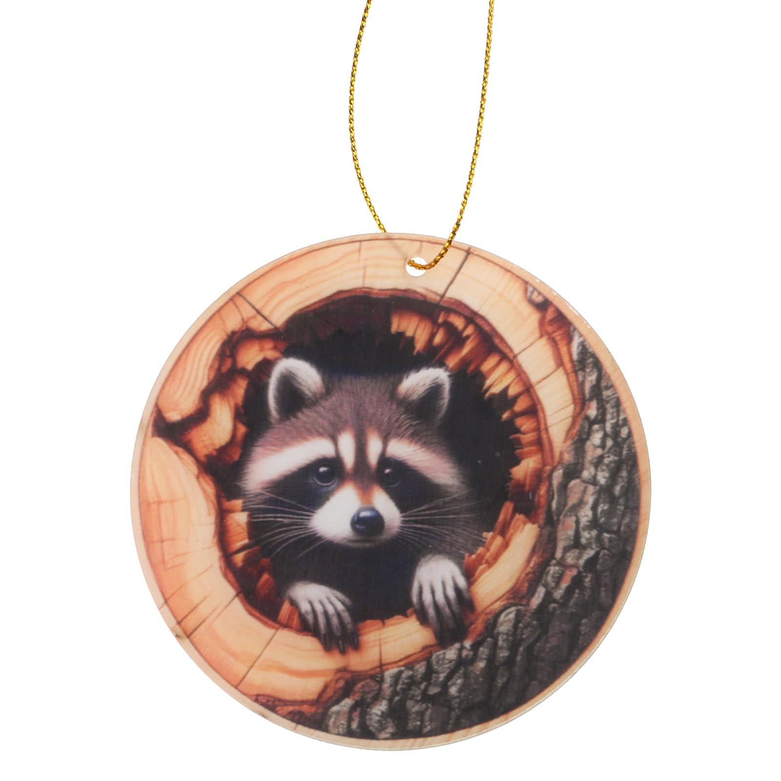 Carotoe H Multipurpose Owl Christmas Tree Ornament 2D Sturdy Acrylic Anging Decoration For Oliday Parties And Collector Acrylic Ornament