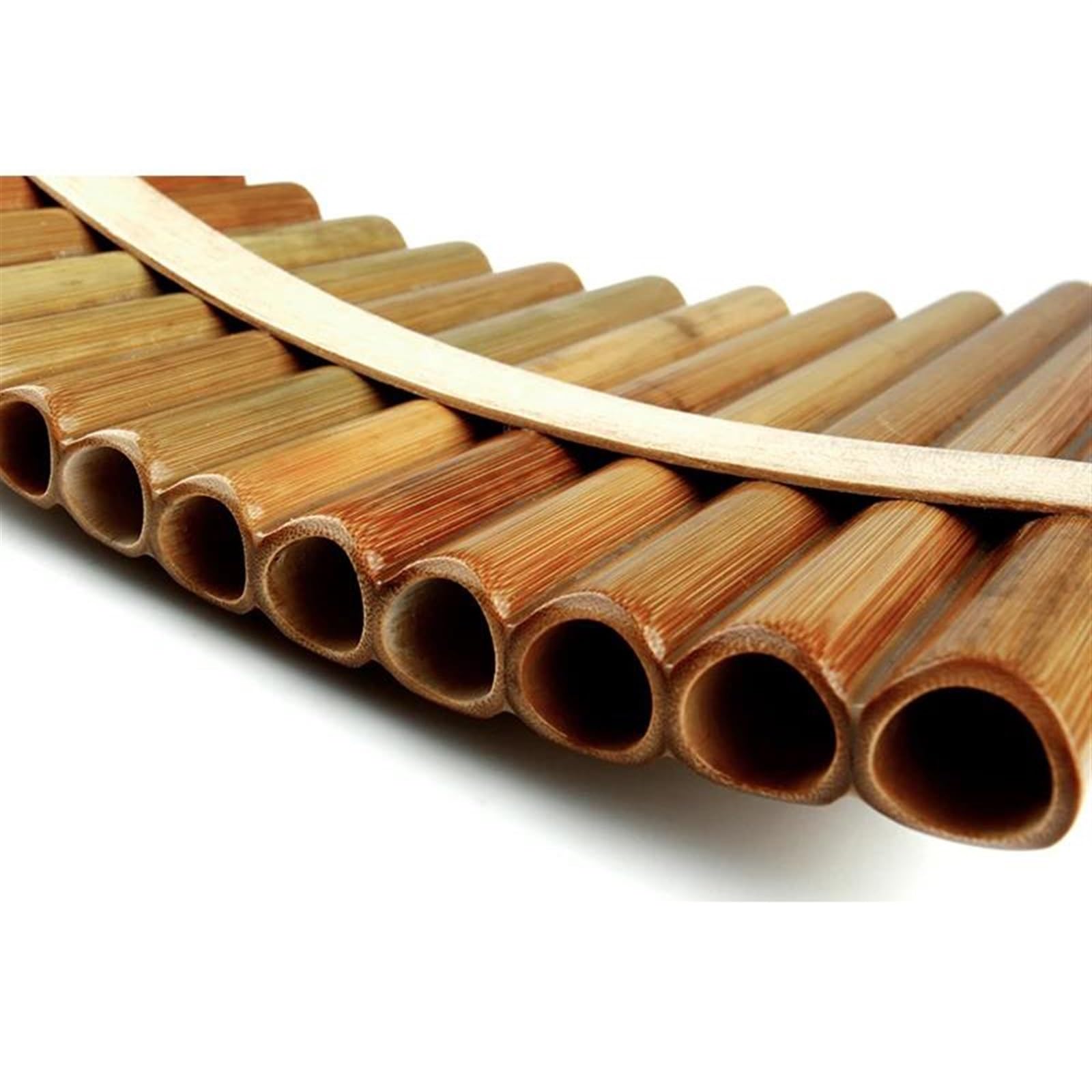 Amazon | パンフルート楽器 18 パイプパンフルート F キーパンパイプ木