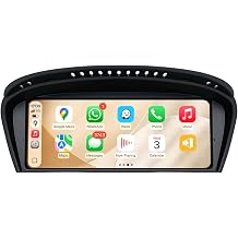 9.3" Wireless CarPlay Radio Upgrade for BMW E60 CCC System 05-08 - Fast Boot Linux Stereo, 1600x600 HD Touchscreen, Retains iDrive Knob