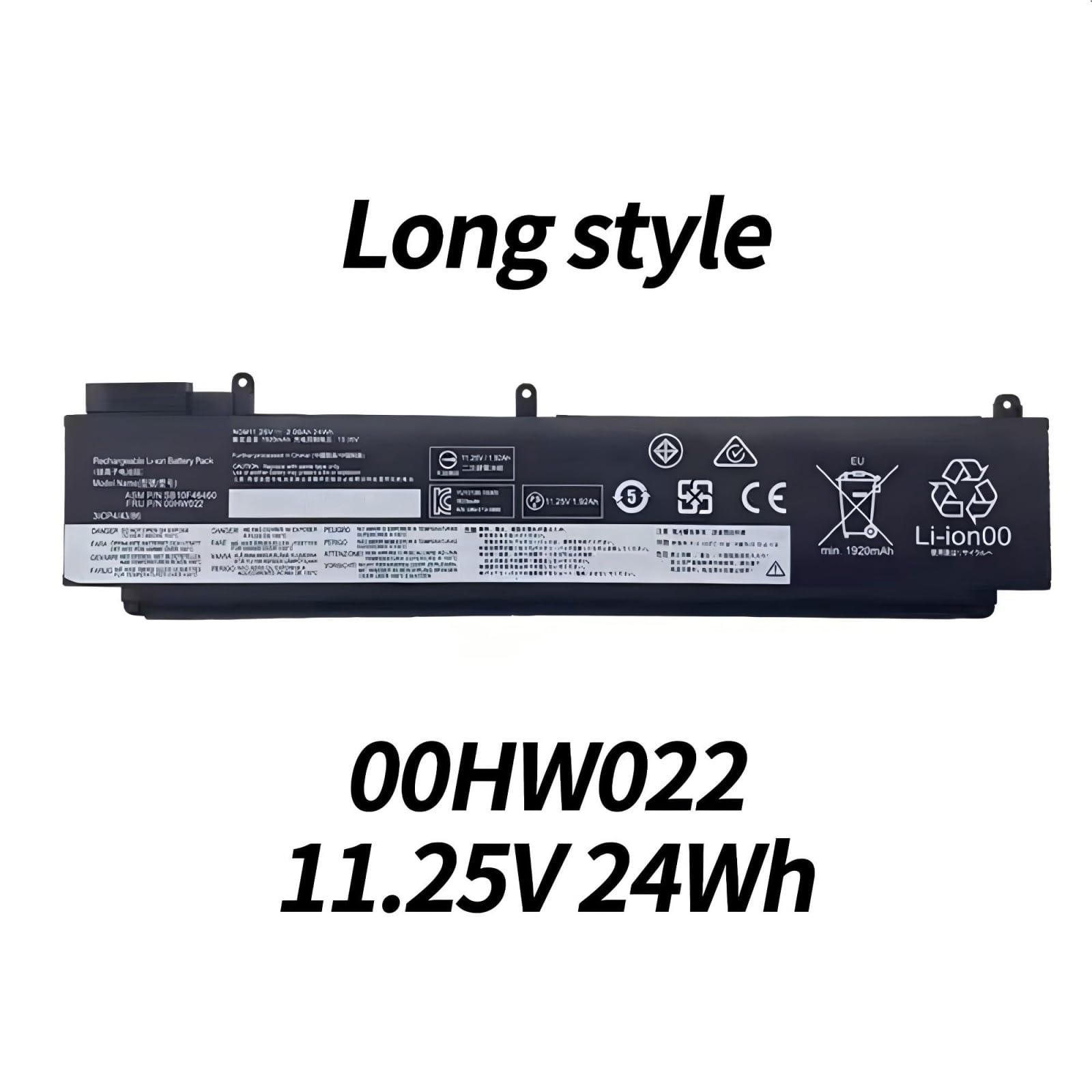 Batteria Per Lenovo ThinkPad T460s E T470s – 01AV405, 00HW022, 00HW023, 00HW024, 3 Celle