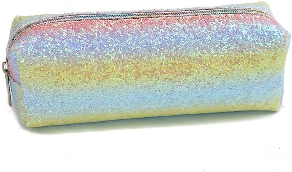 1 PCS Soft PVC Pencils Bags Girl Case Large Capacity School Supplies Stationery(D)