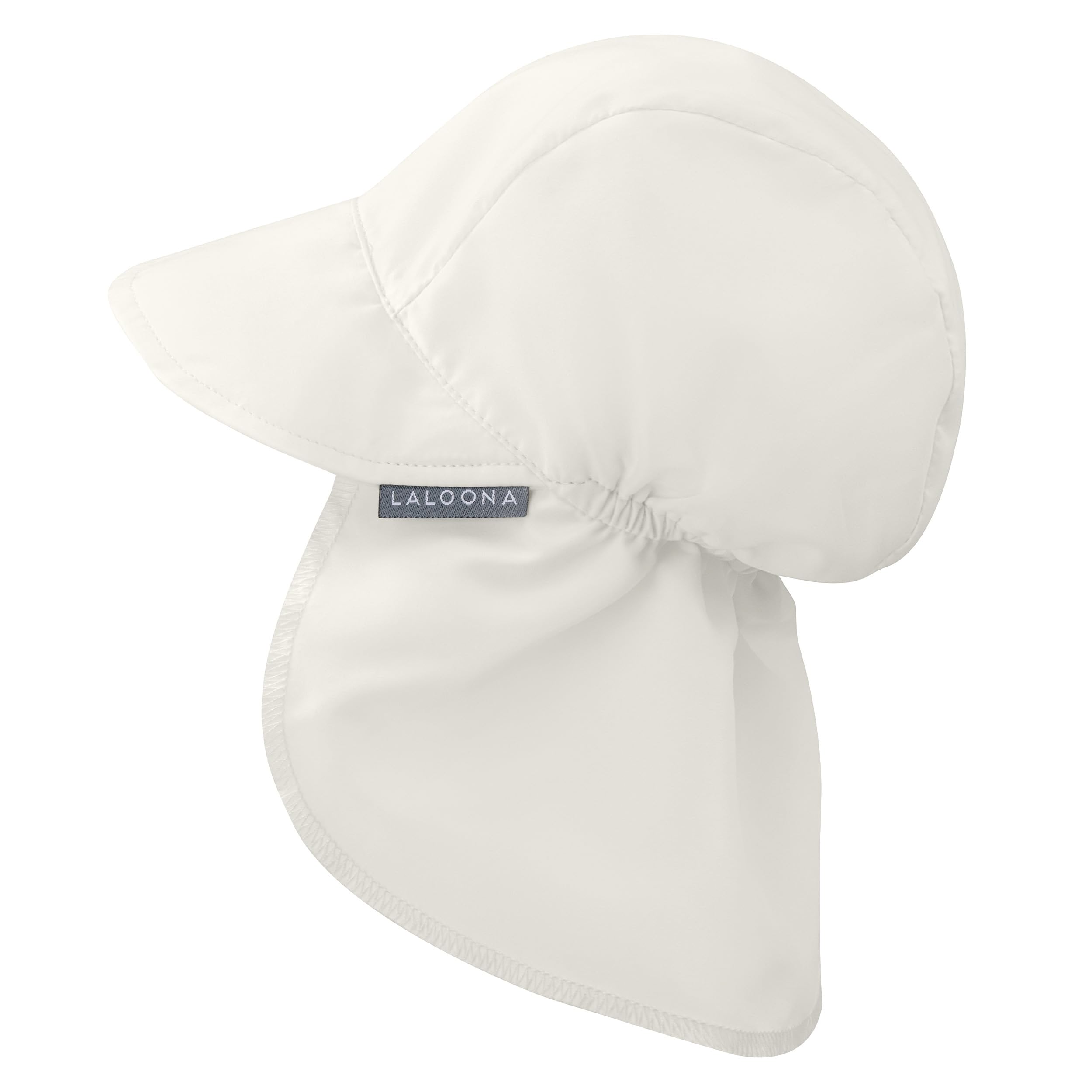 LaLoona baby bedding LaLoona Gorro Bebe con Protección Cuello UPF 80+, Gorra con Visera Bebe Anti UV Transpirable, Gorro Playa Bebe con Certificado OEKOTEX Standard 100, Unisex