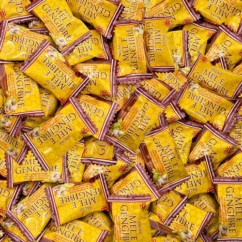 Honey Ginger Hard Candy, Individually Wrapped, Bulk Pack 2 Pounds (About 200 Count) - Thumbnail 4