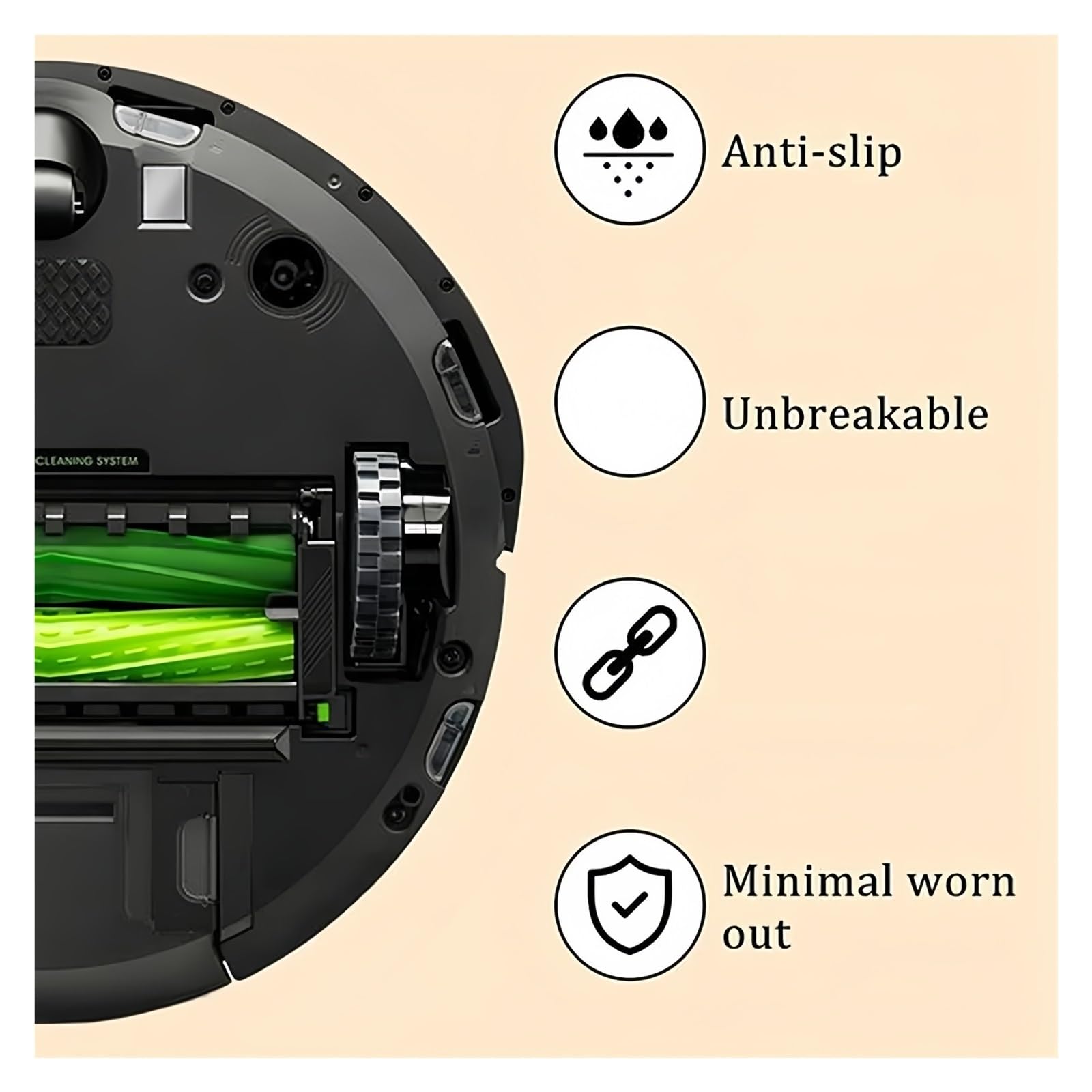 Ricambi for aspirapolvere Modulo Ruota motrice Compatibile for Roomba I7 I7+I8 I3 I6+/Plus E5 E6 E7 J7 J7+J6