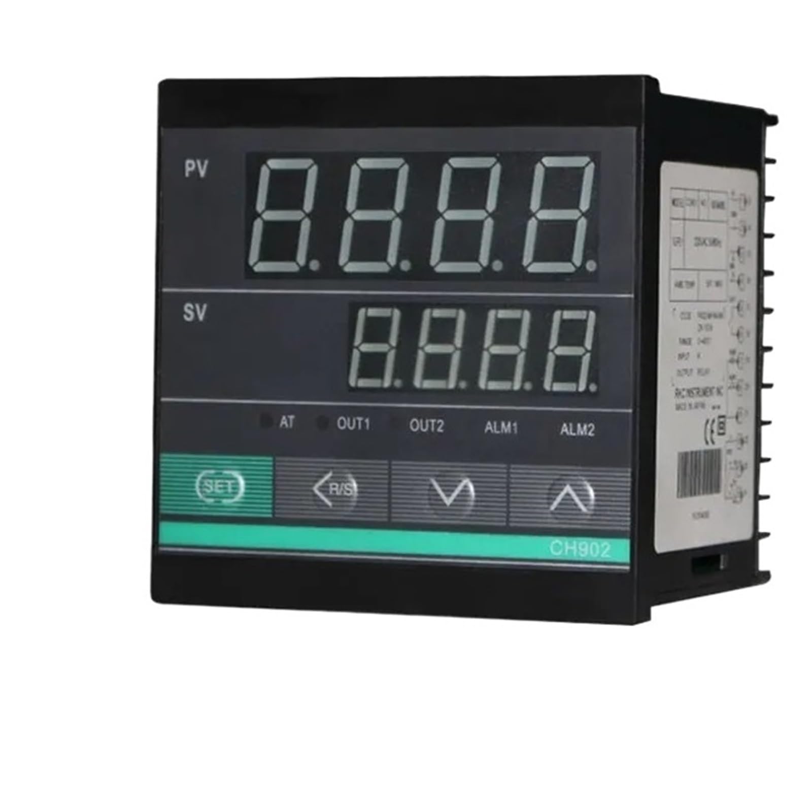 BALYDLUL CH902 Regulator SSR Relay RS485 Output Temperature Controller Input 96x96mm(SSR Relay OPT 1Alarm)