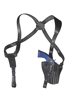 VlaMiTex SR4 Leather Shoulder Holster K Frame L fits Smith