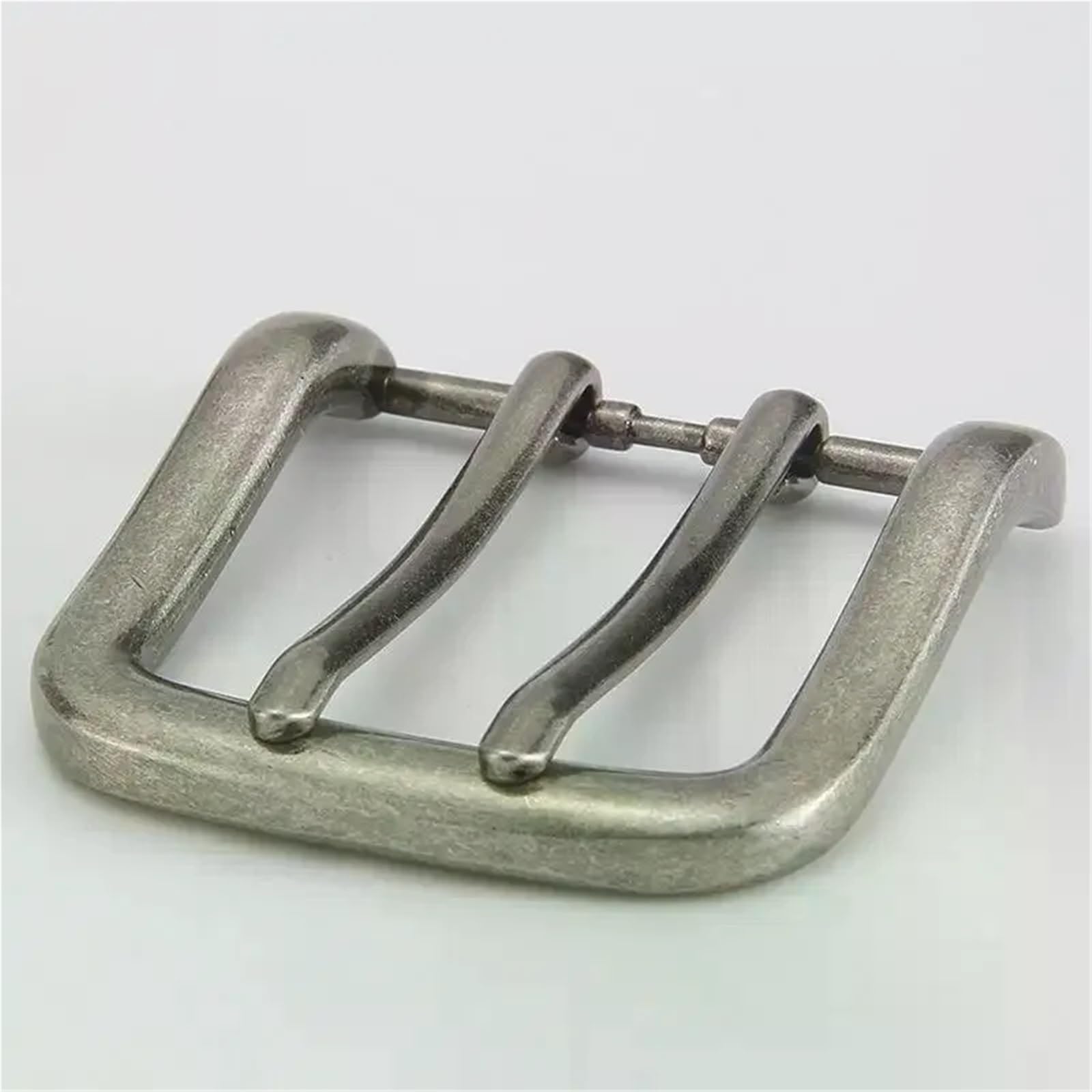 10piece 40mm Metal Belt Buckles para Cinturones | Double Pin Buckle End Bar Fit For 37mm-39mm Leather Belt Craft Parts