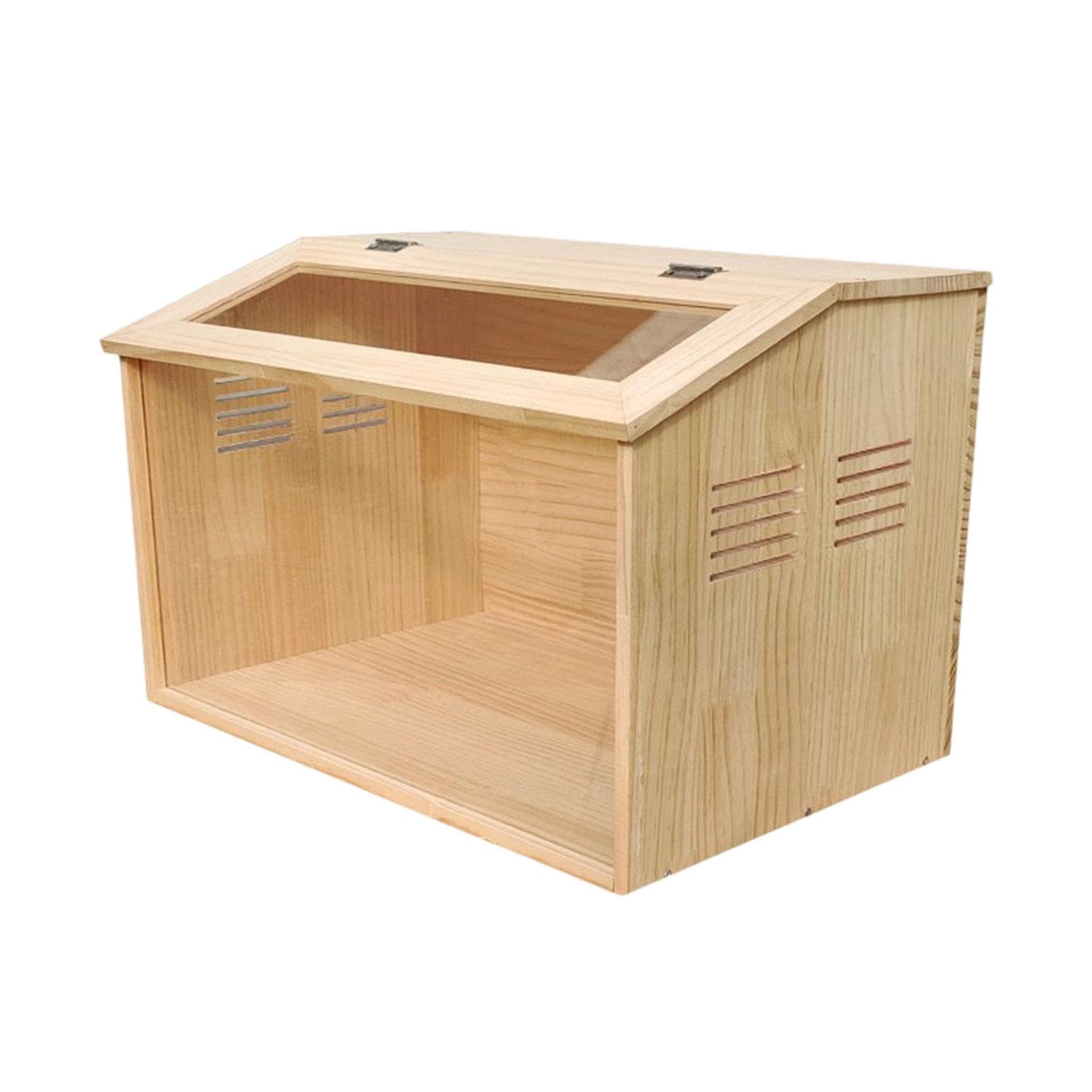 Sharplace Incubadora de, Gallinero, Hábitat para Mascotas, Hábitat para Animales Pequeños, Hámster, Transparente, Versátil, Jaula para Codornices, Gall, 40x30x30cm