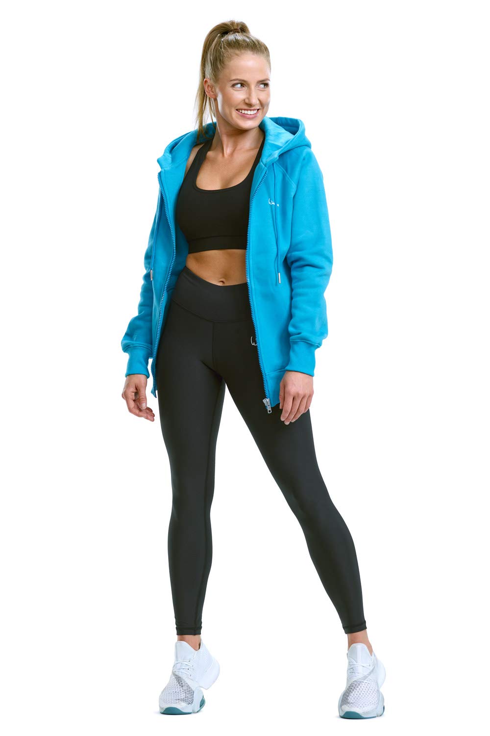 WINSHAPE Damen Winshape Kuschelige Damen Hoodie-Jacke J005 Kapuzenpullover