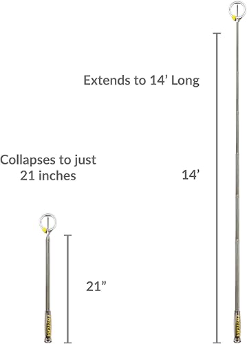Miniatura 4 de IGOTCHA - Recuperador compacto de pelotas de golf de acero inoxidable