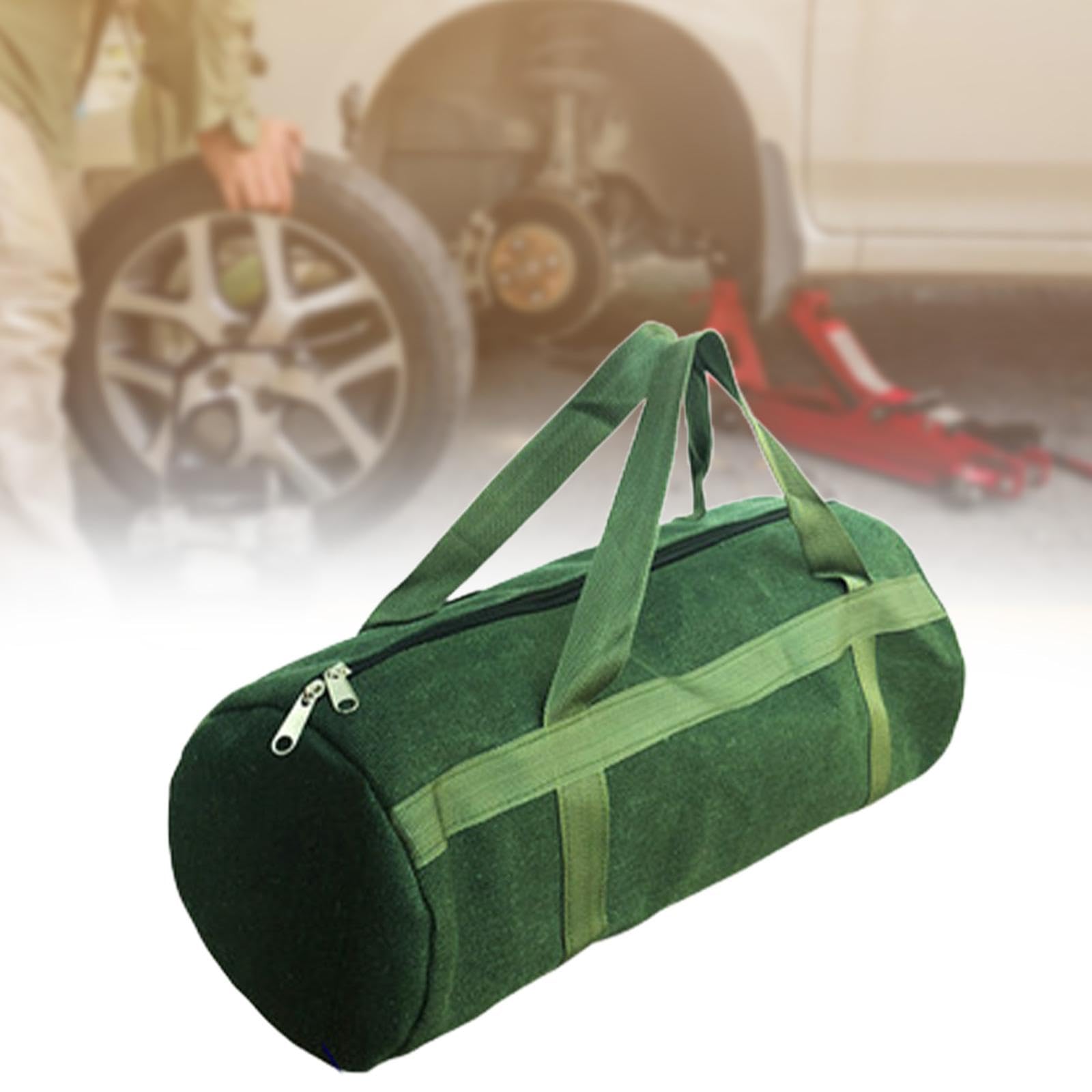 Bolsa de Herramientas de Lona, ​​bolsa Organizadora de Herramientas, Abertura Amplia, Estuche de Transporte, Estuche de Herramientas Grueso Y Resisten, 80x29cm