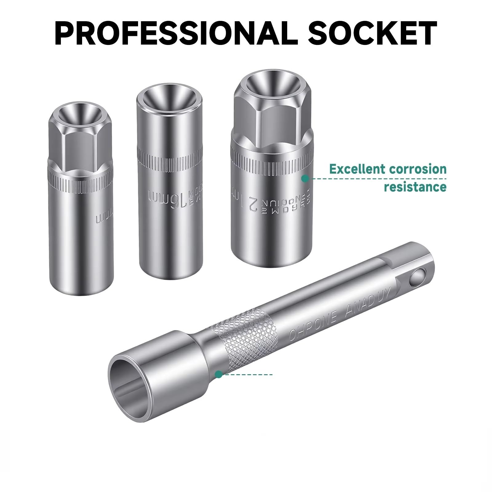 Juego llaves trinquete Juego De Llaves Trinquete 216 Uds. Destornillador Llave De Trinquete De 1/4" 3/8" Y 1/2 "con Llave De Trinquete De 24 Dientes Para Reparación De Automóviles