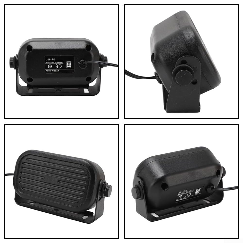 Enceinte externe SP-35 pour Icom IC-2730 ID-5100 ID-4100 IC-7100 IC-718, puissance nominale 4 Ohm 5 W, câble de 2 mètres pour une installation facile dans les espaces restreints
