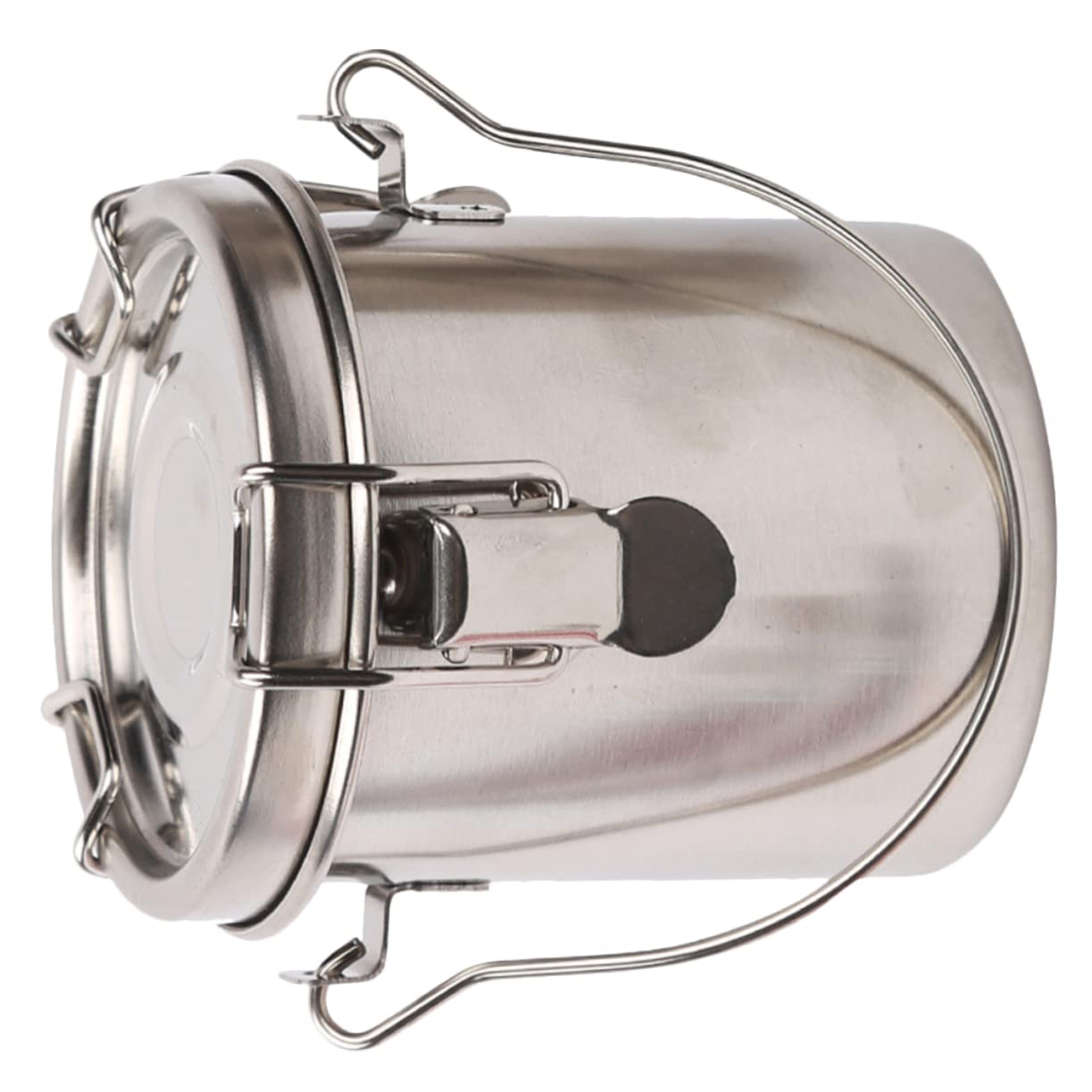 LALAFINA Double-layer Metal Paint Brush Washer Cover Compact and Portable for School Home and Outdoor Activities