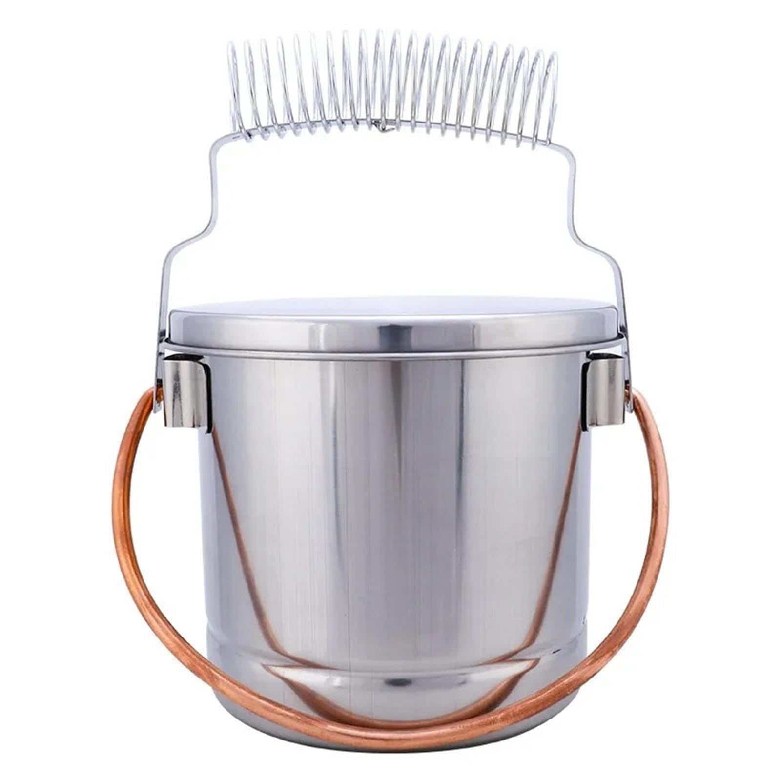 Grand seau de lavage brosses en acier inoxydable