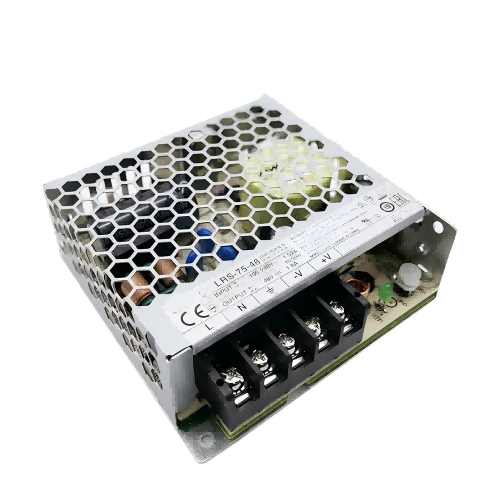 LEOTNNDQ 75W Single Output Switching Power Supply LRS-75-5V LRS-75-12V LRS-75-15V LRS-75-24V LRS-75-36V LRS-75-48V(LRS-75-24)