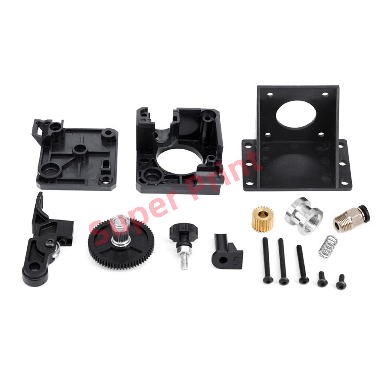 Titan Extruder,Extrudeuse en titane,3D Printer Titan Extruder Stock Feeder Compatible with V6 Hotend J-Head, CR10,Ender 3 Series Mega S X Series,1.75mm Filament.