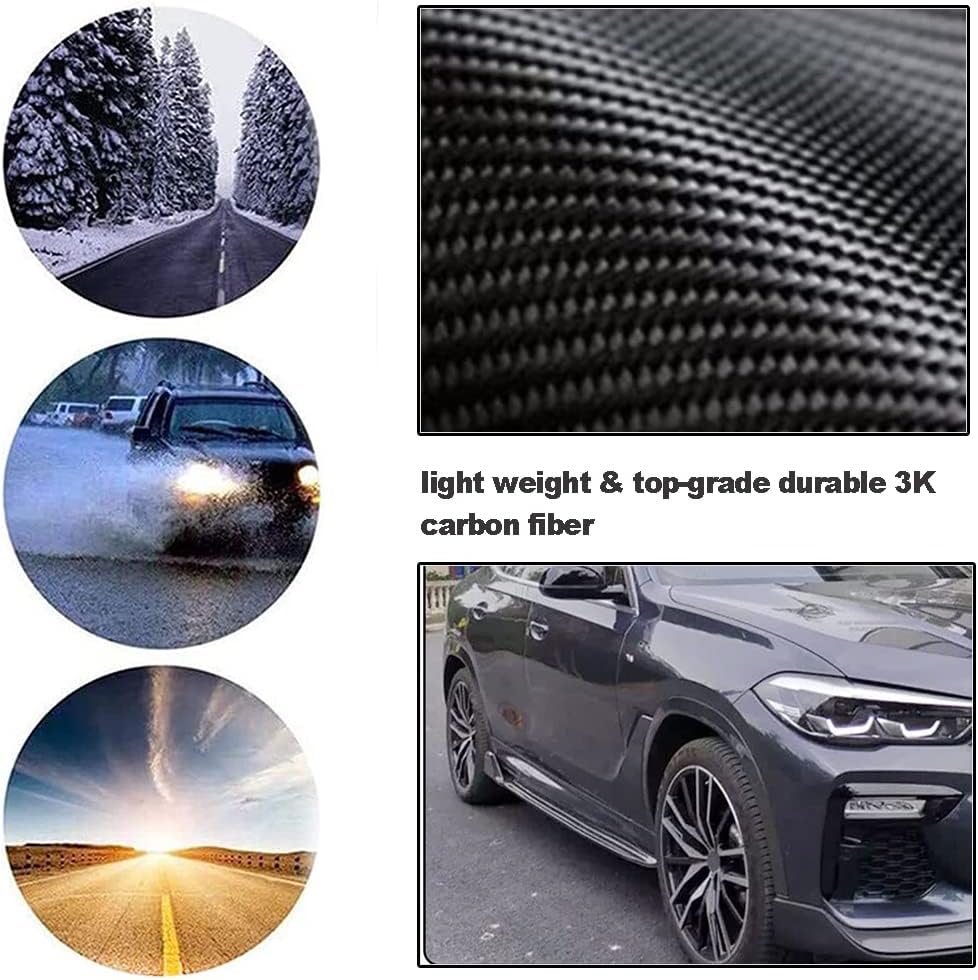 Carbon Fiber Side Skirts for BMW X6 G06 2020-2022 Sport Utility 4-Door Car Side Skirt Extension Rocker Panel Factory Outlet