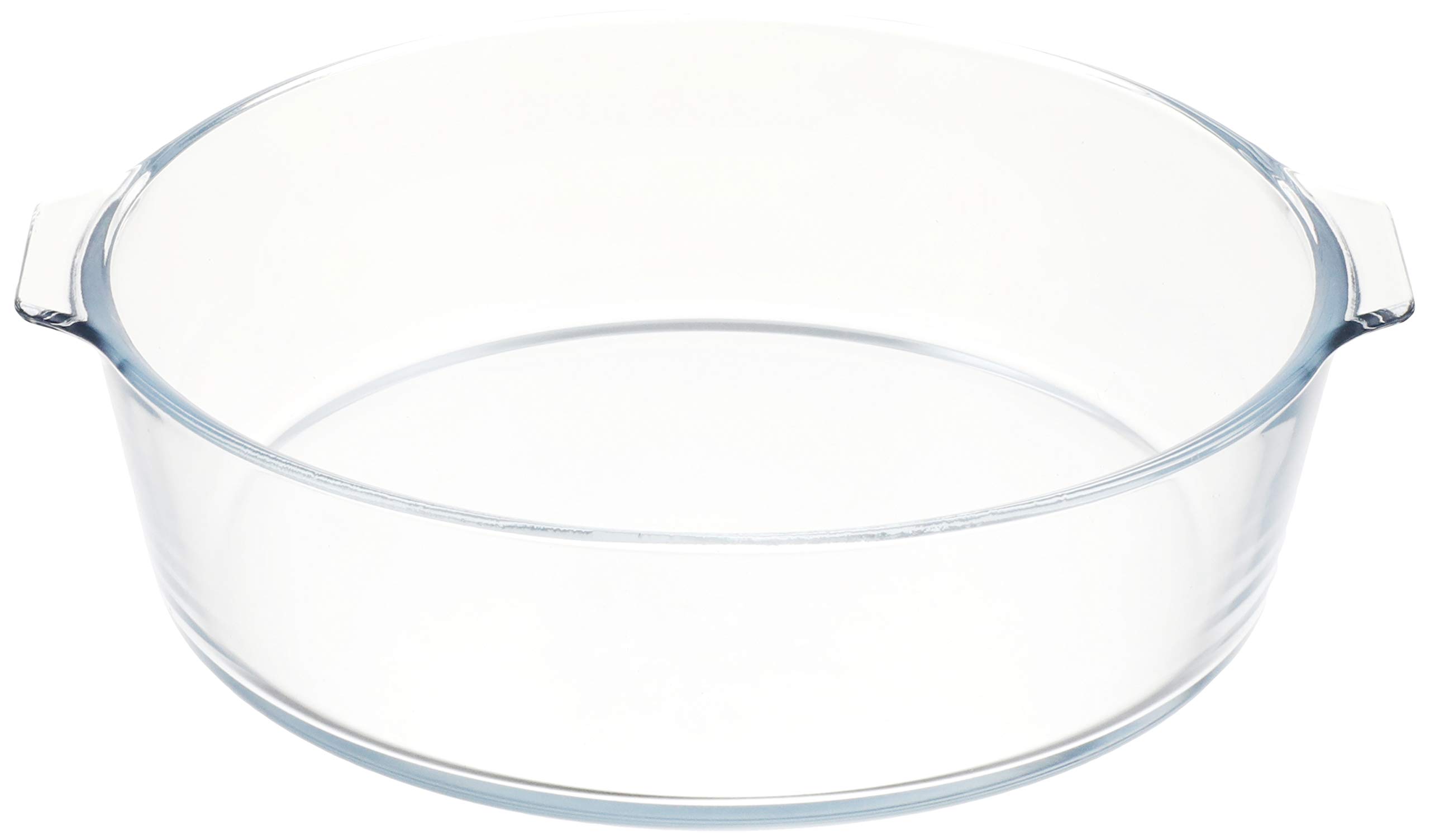 アデリア(ADERIA) 耐熱ガラス 調理器 グラタン皿 ベイクック ロースターラウンドM 1500ml [レンジ対応/オーブン対応] H-3924