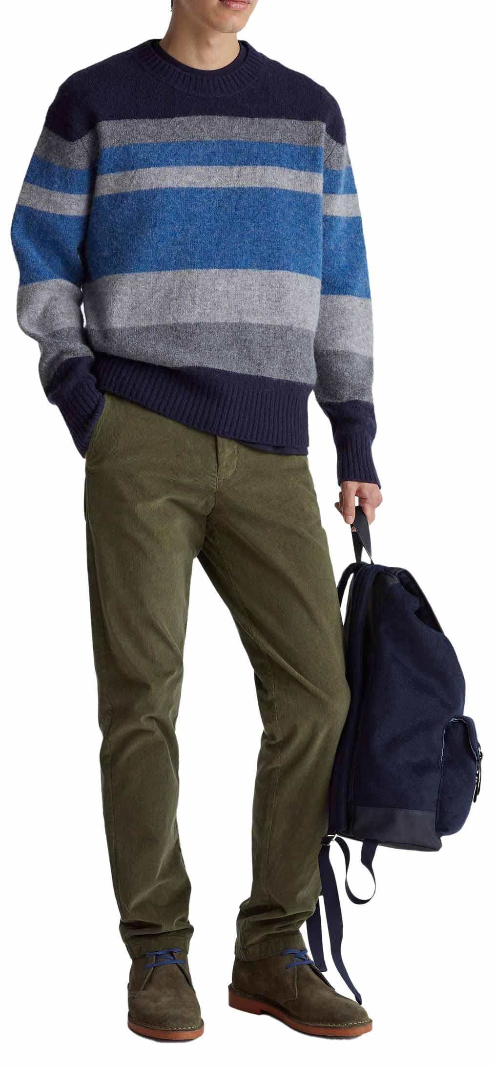 United Colors of Benetton Maglia G/C M/L 103mk10ar Maglione Uomo