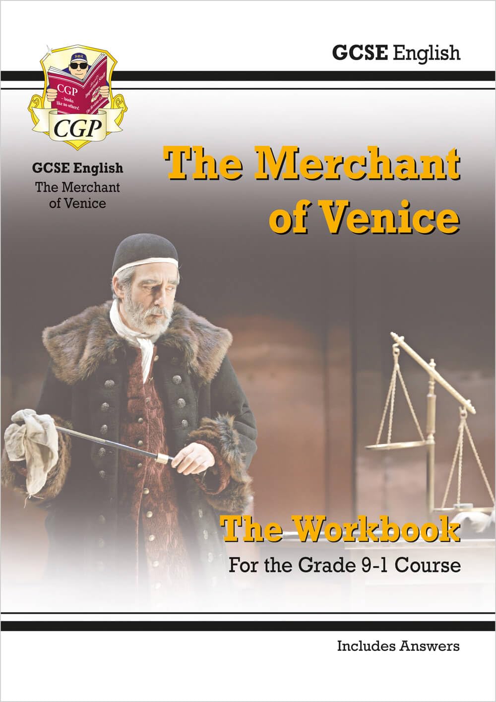 New Grade 9-1 GCSE English Shakespeare - The Merchant of Venice Workbook (includes Answers) (CGP GCSE English 9-1 Revision)