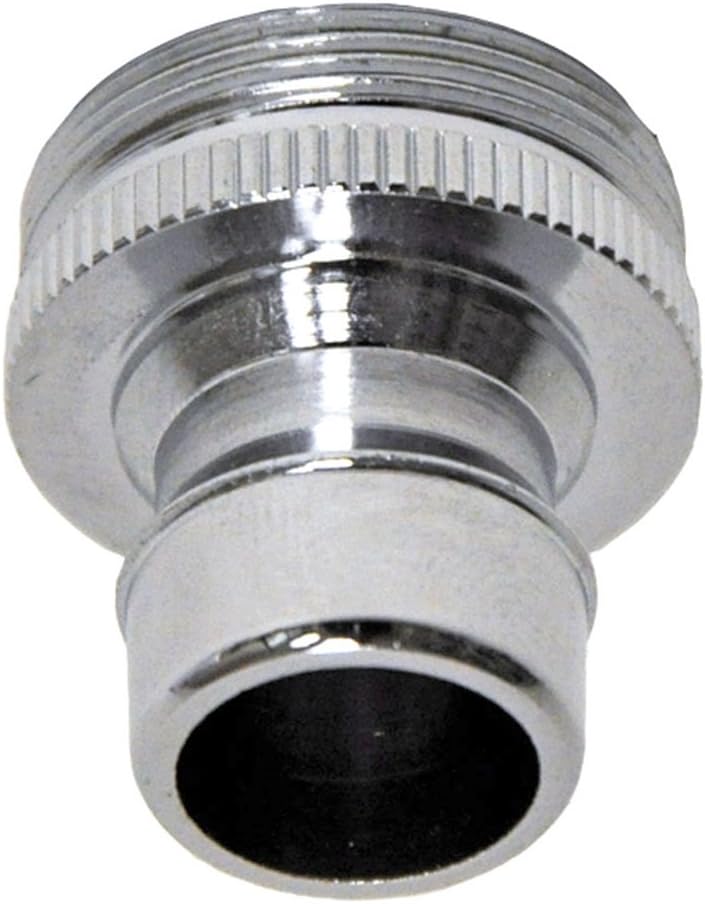Danco 10506 15/16"-27M / 55/64"-in-27F Male Dishwasher Aerator Adapter, Small, Chrome