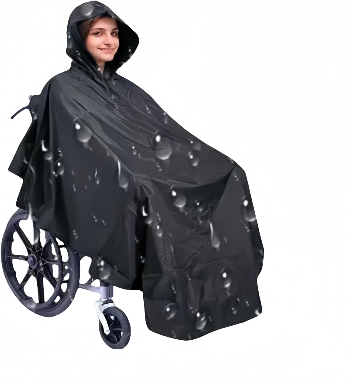 Wheelchair poncho wheelchair cover Lightweight,...